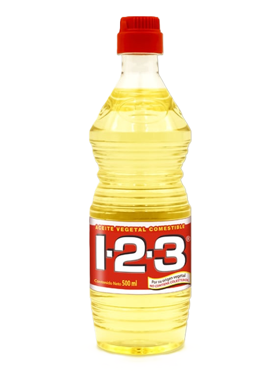 ACEITE VEGETAL 1-2-3 500 ML
