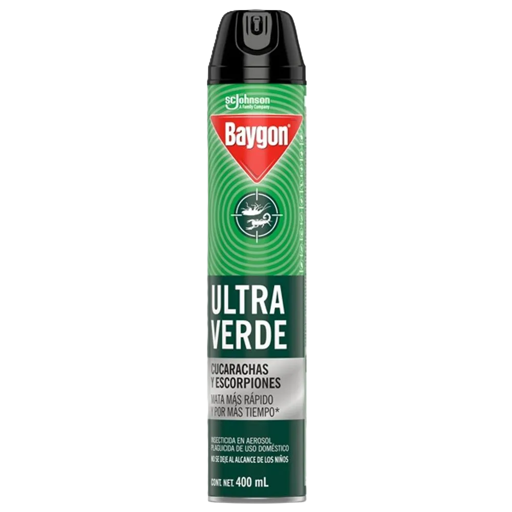BAYGON ULTRA VERDE CONT. 400ML