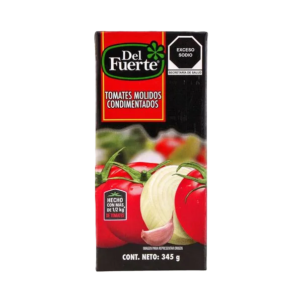 PURÉ DE TOMATE DEL FUERTE CONT. 345G