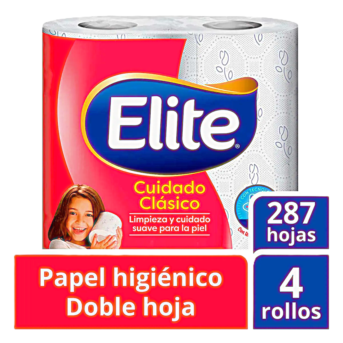 PAPEL HIGIENICO ELITE CONT. 4 PZA