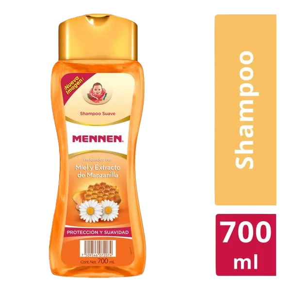 SHAMPOO MENNEN PROTECCIÓN Y SUAVIDAD CONT. 700ML