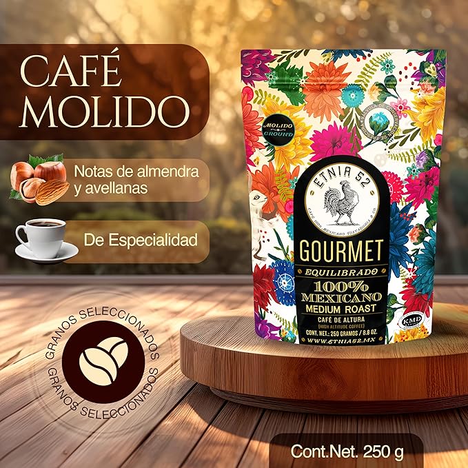 CAFÉ ETNIA 52 GOURMET CONT. 250GR