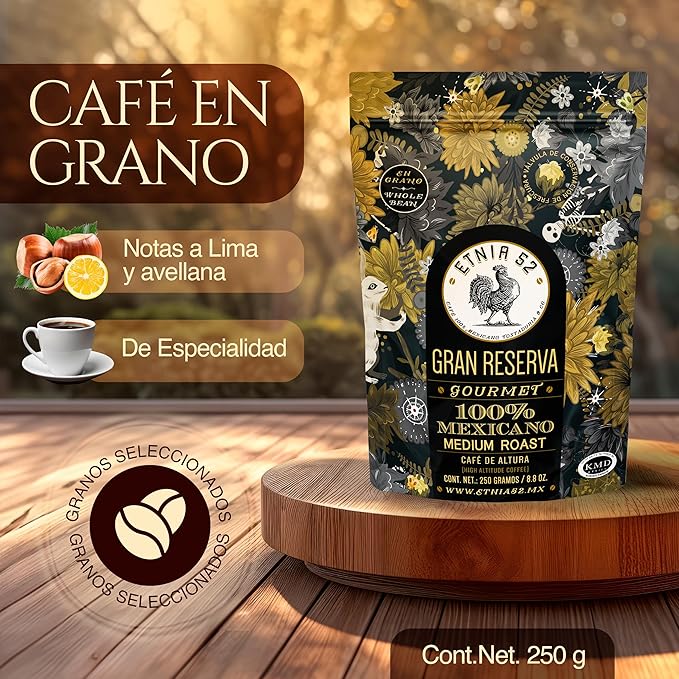 CAFÉ ETNIA 52 GRAN RESERVA CONT. 250 GR