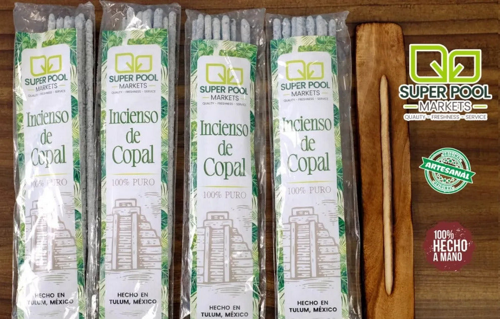 VARITAS DE COPAL BLANCO CONT. 10 PIEZAS