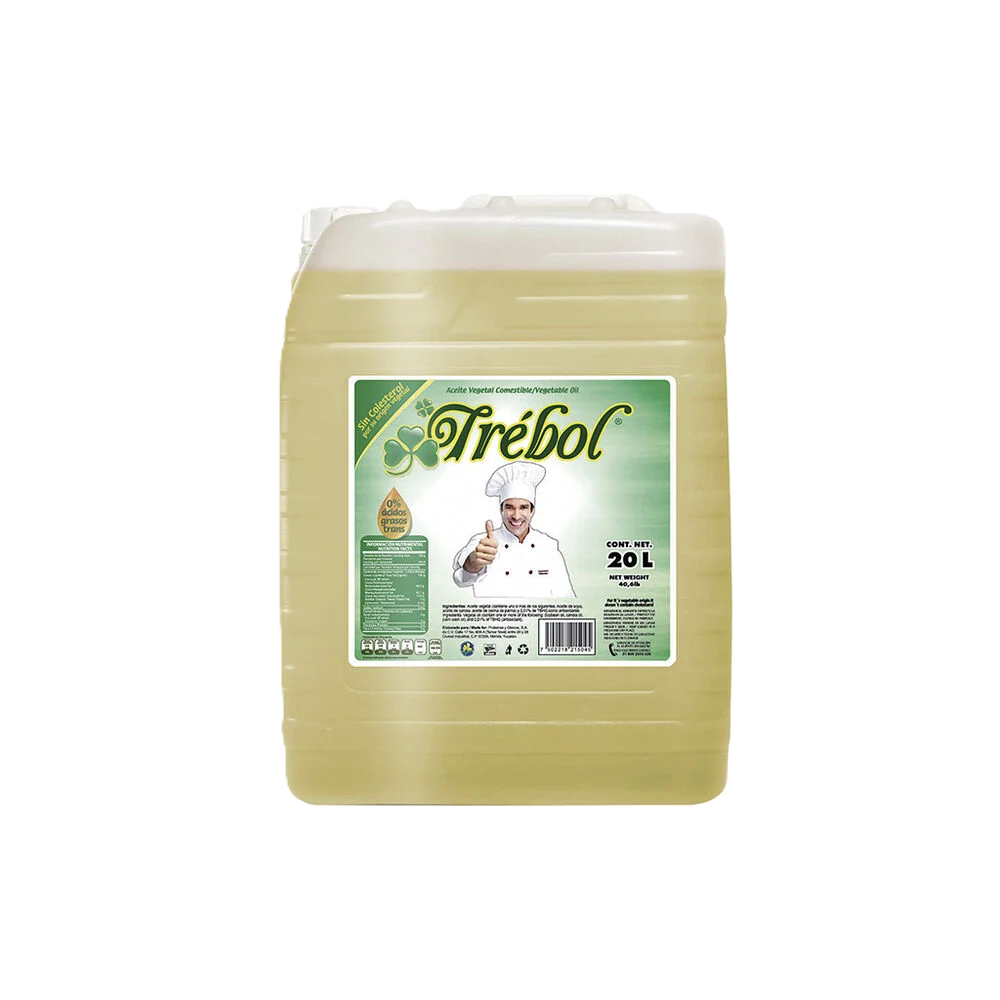ACEITE TRÉBOL CONT. 20 LITROS