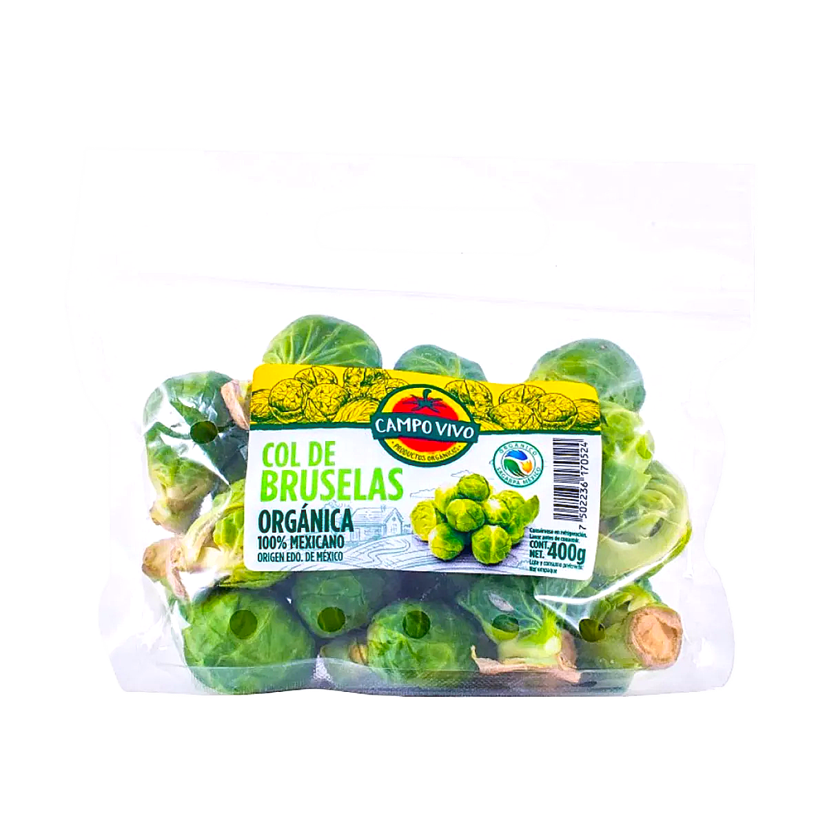 BRUSSELS SPROUTS CONTENT 400 GR