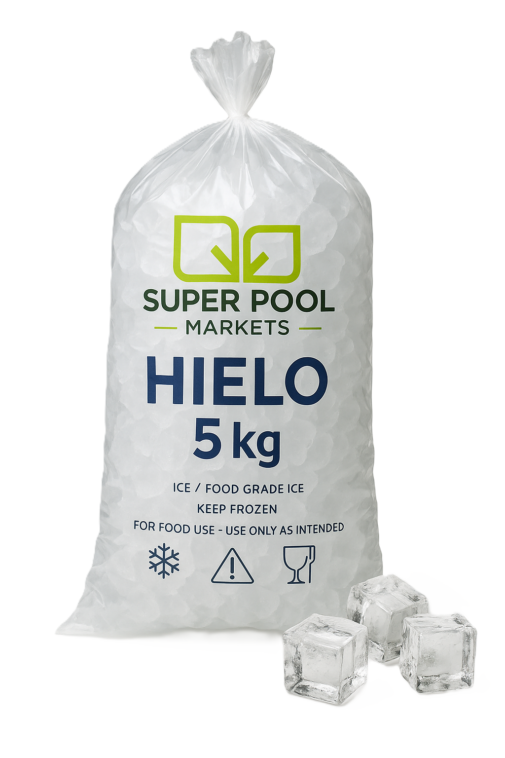 HIELO GRADO ALIMENTICIO CONT. 5KG