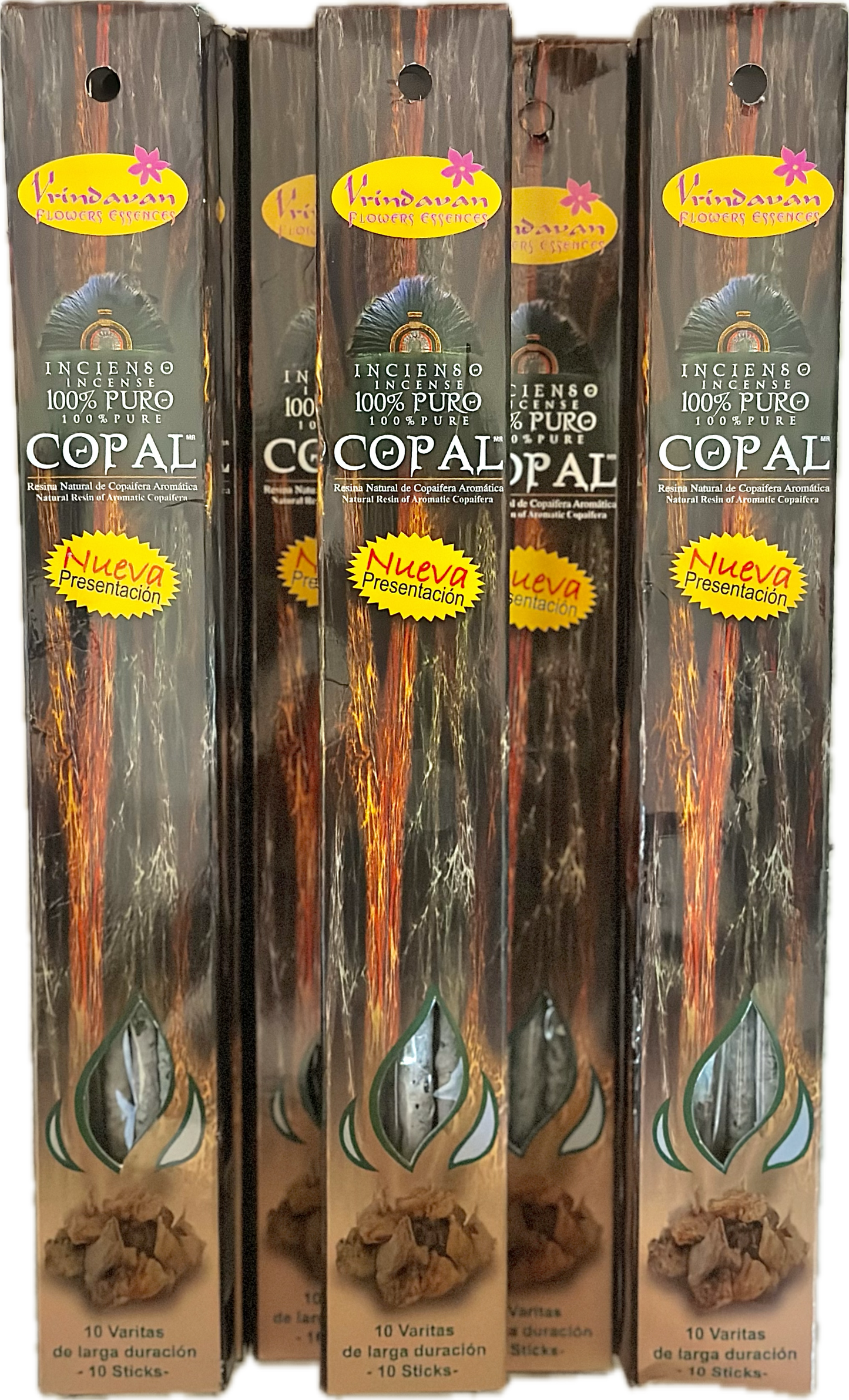 INCIENSO DE COPAL 100% PURO 1 PACK 20 PZA