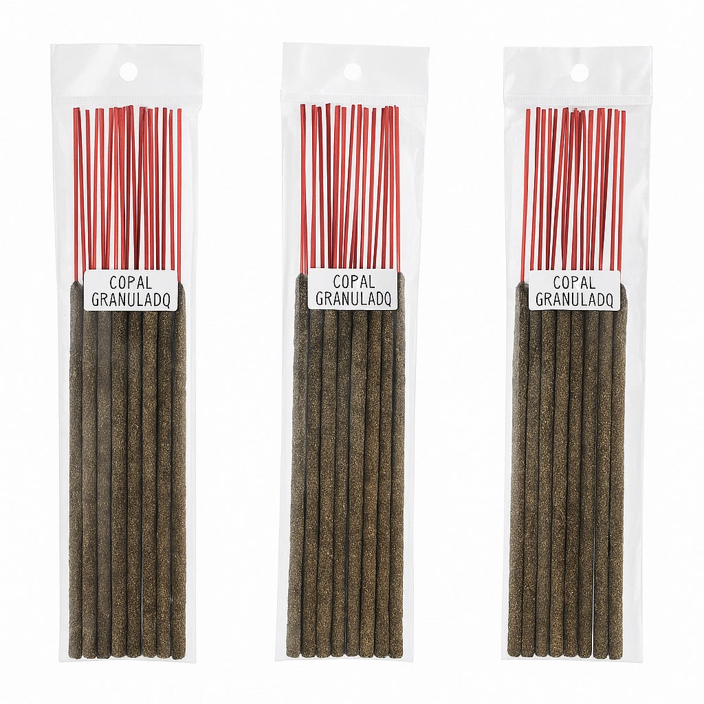 INCIENSO DE COPAL NEGRO GRANULADO 1 PACK 20 PZA
