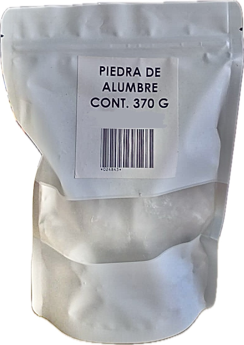 PIEDRA DE ALUMBRE CONT. 370Gr