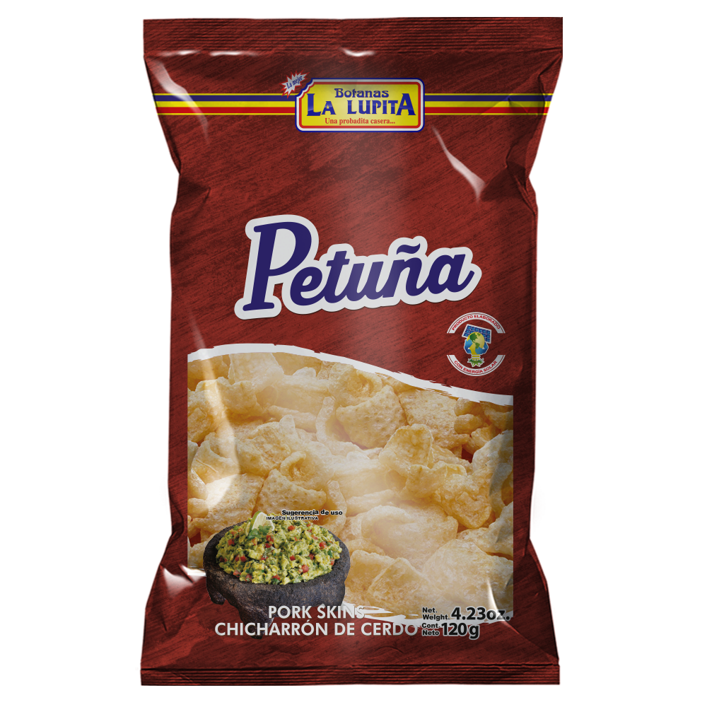 CHICHARRÓN DE CERDO PETUÑAS LA LUPITA.