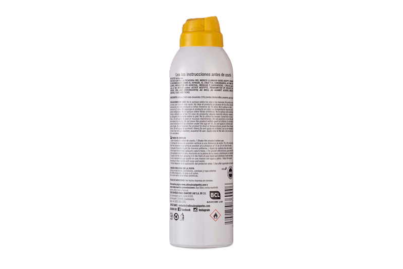 REPELENTE DE INSECTOS EN AEROSOL BYE BITES CONT. 170 GR