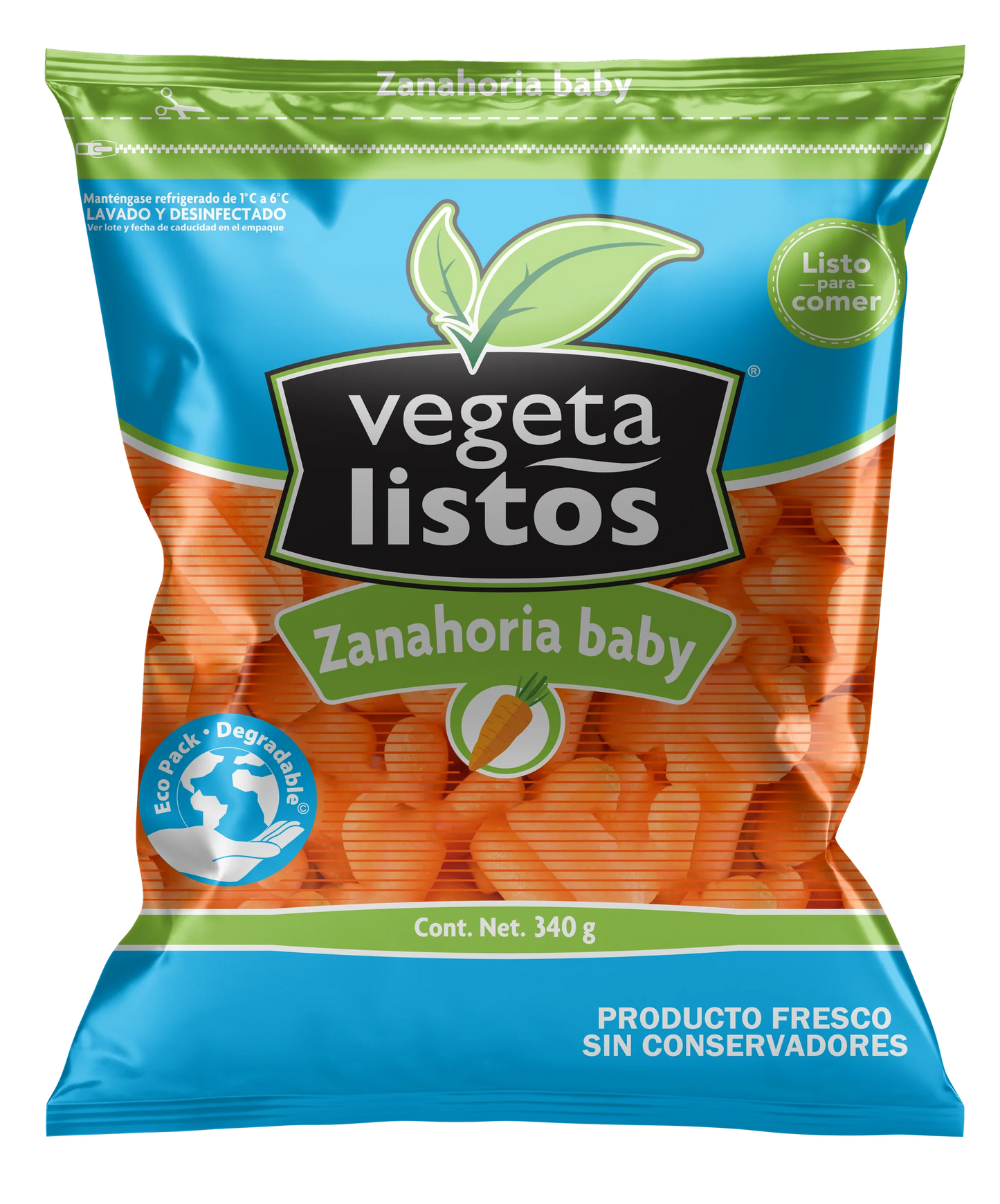 ZANAHORIA BABY VEGETALISTOS 340G