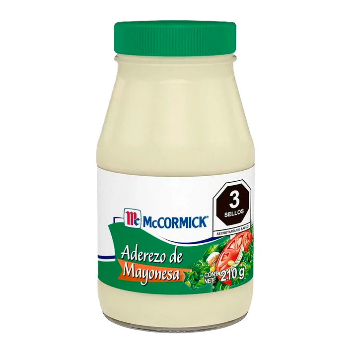 ADERESO MAYONESA CONT. 210GR