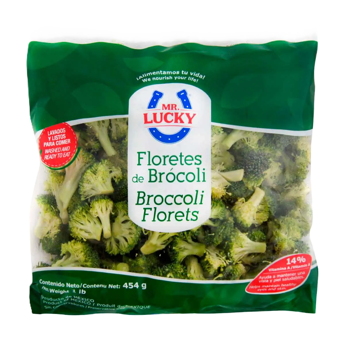 FLORETES DE BROCOLI CONT. 454
