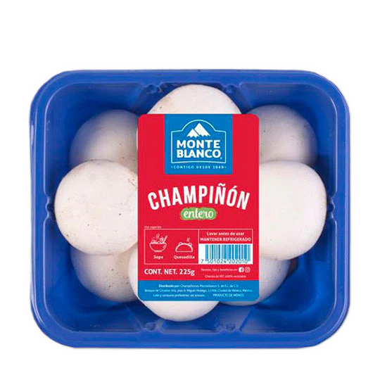CHAMPIÑONES MONTE BLANCO DOMO