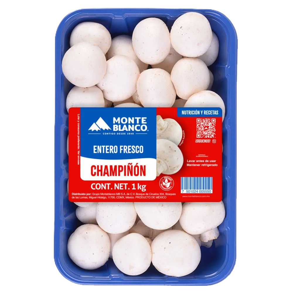 CHAMPIÑONES MONTE BLANCO DOMO
