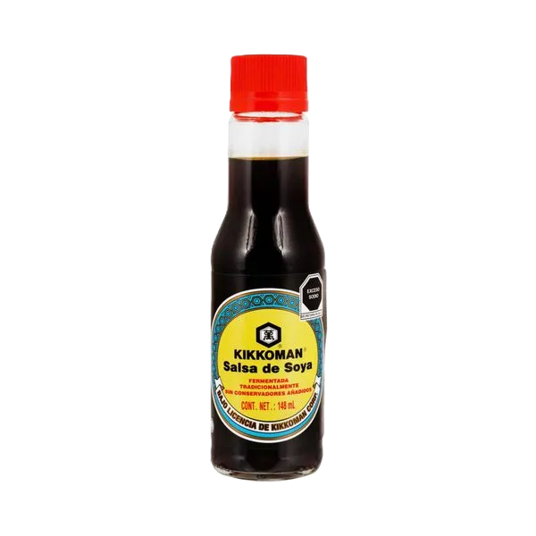 SALSA DE SOYA KIKKOMAN CONT.148ML
