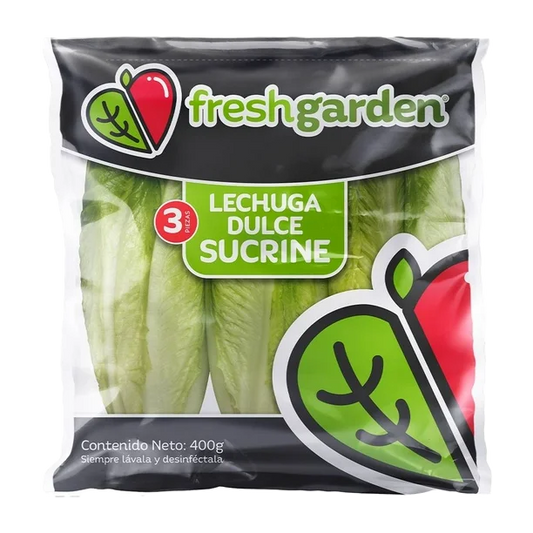 LECHUGA FRESH GARDEN SUCRINE 3 PIEZAS 500G