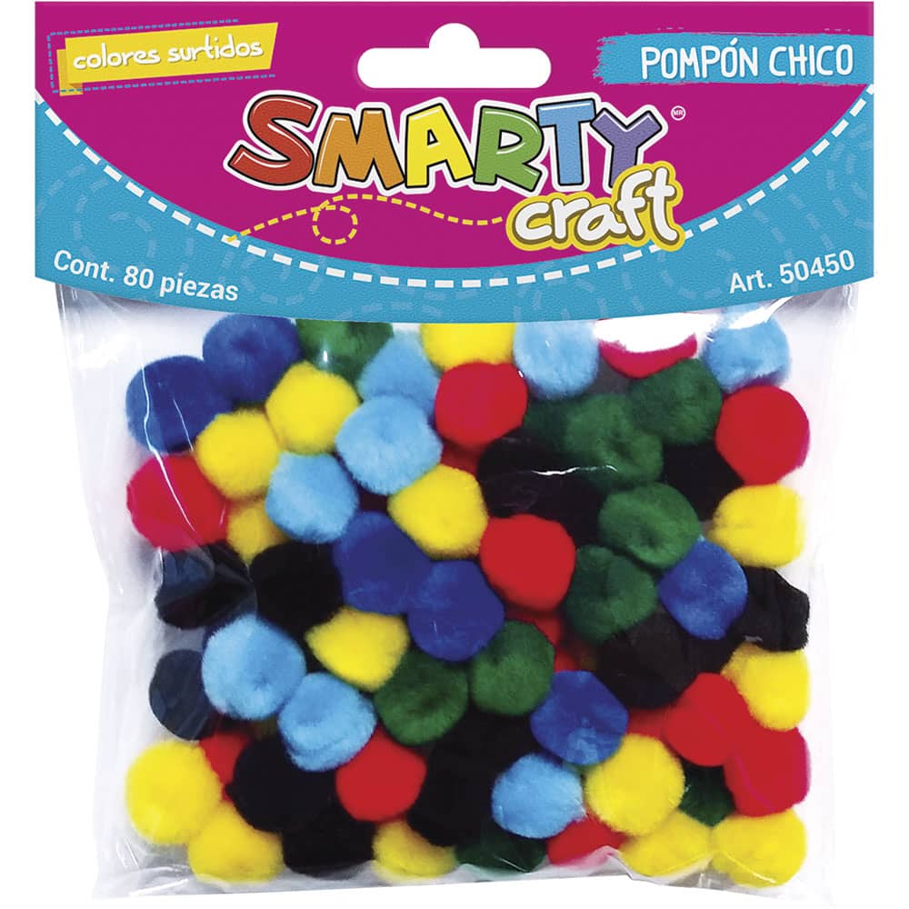 POMPON CHICO CONT. 80 PZA