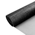 ROLLO DE FOAMY ESCARCHADO NEGRO CONT. 1 PZA