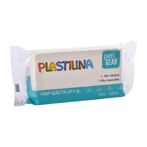 PLASTILINA SMARTY COLOR BLANCA 180G