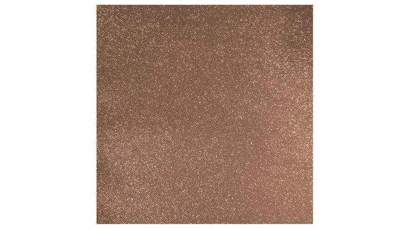 ROLLO DE FOAMY ESCARCHADO CANELA CONT. 1 PZA