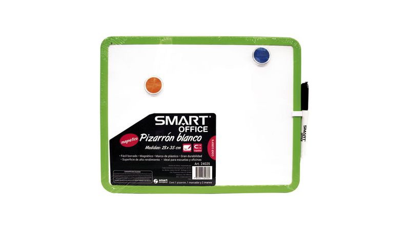 PIZARRON BLANCO 28X35 CM