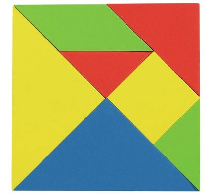 ROMÉCABEZA TANGRAM FOAMI