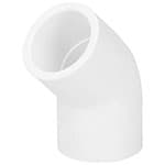 PVC-861 TRUPER CODO 45° DE PVC DE 1/2', FOSET