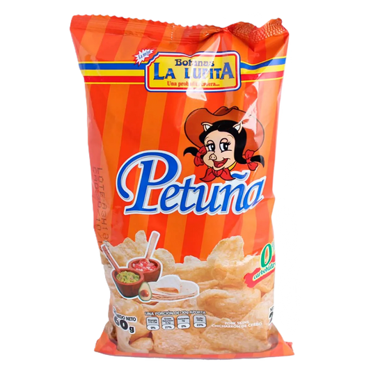 CHICHARRÓN DE CERDO PETUÑAS LA LUPITA.