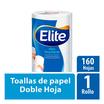 TOALLAS DE PAPEL ELITE MEGAROLL 1 ROLLO