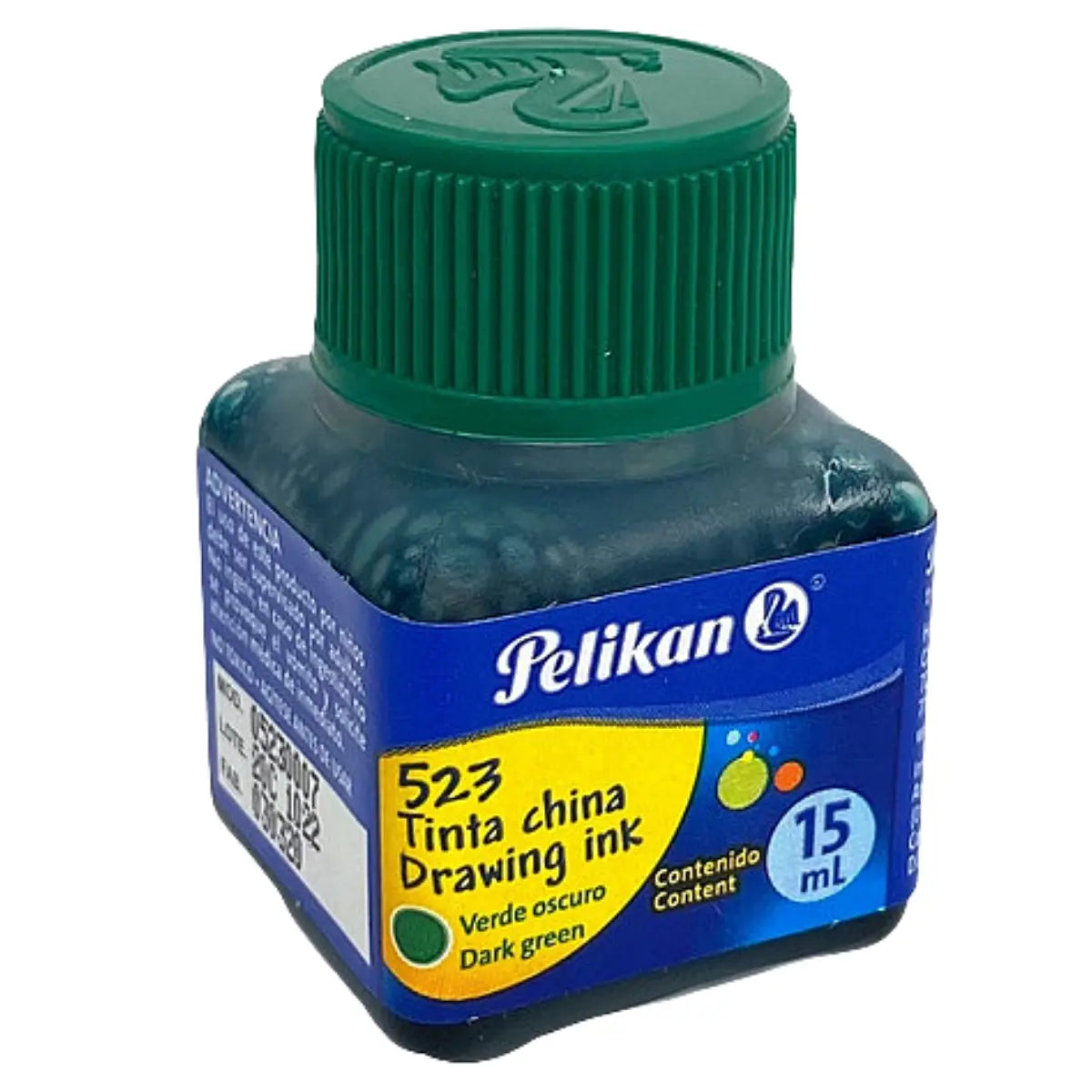 TINTA CHINA VERDE CONT. 15 ML