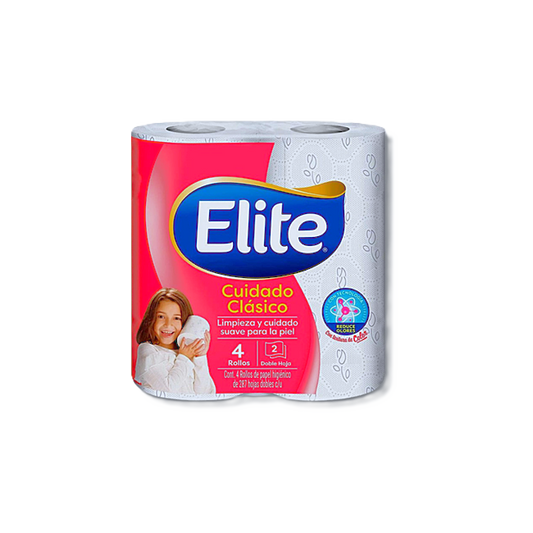 PAPEL HIGIENICO ELITE CONT. 4 PZA