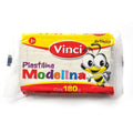 PLASTILINA MODELINA VINCI BLANCO 180G