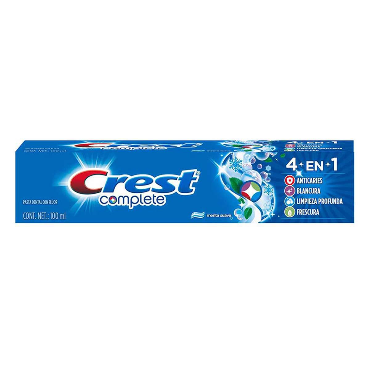 Pasta Dental Crest Complete 100 ml - Súper Pool Markets Tulum