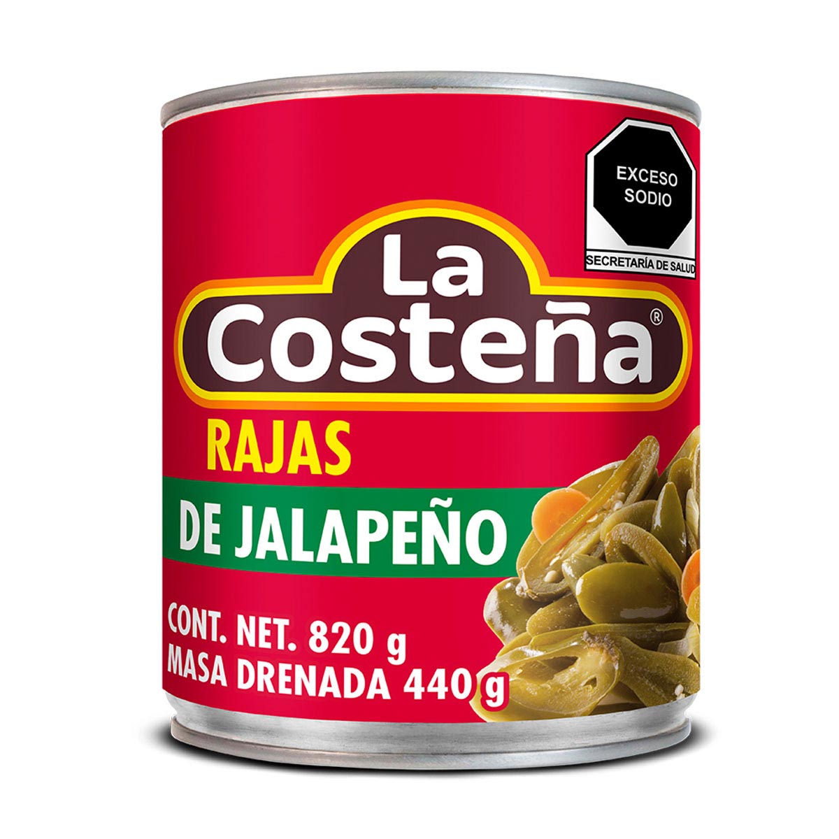 Costeña Rajas 800 g - Súper Pool Markets Tulum