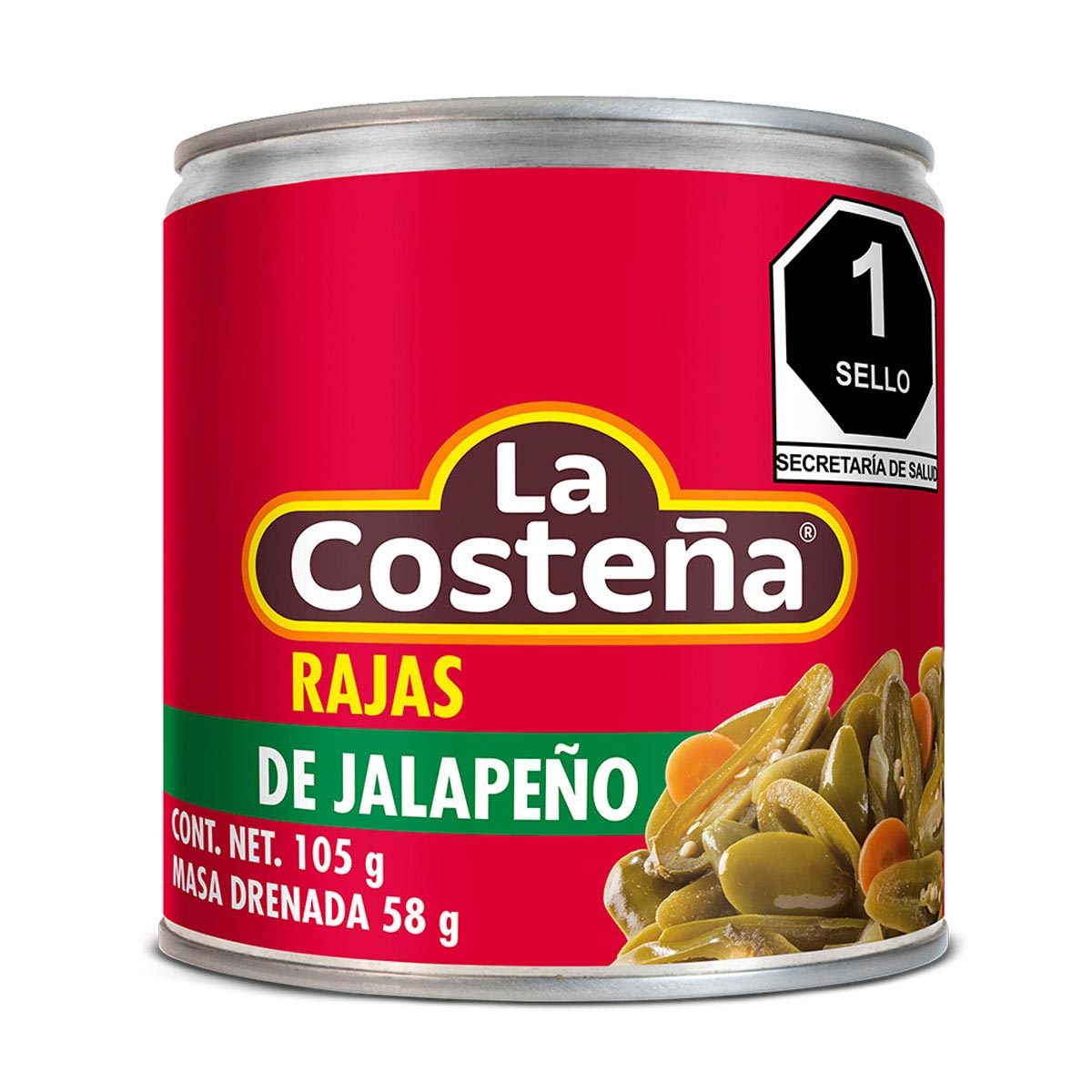 Chiles En Rajas La Costeña 105 g - Súper Pool Markets Tulum