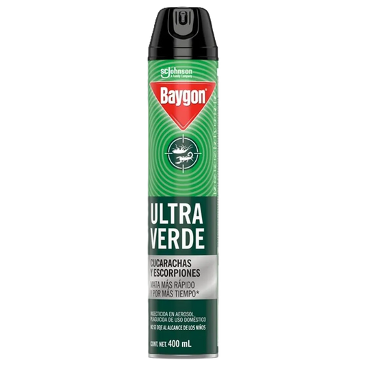 BAYGON ULTRA VERDE CONT. 400ML