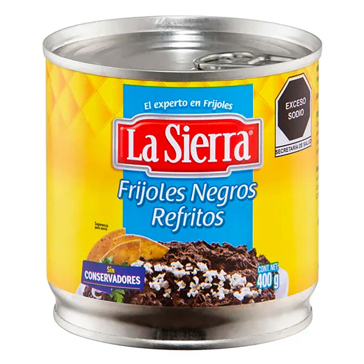 Frijoles Refritos La Sierra 400 g - Súper Pool Markets Tulum