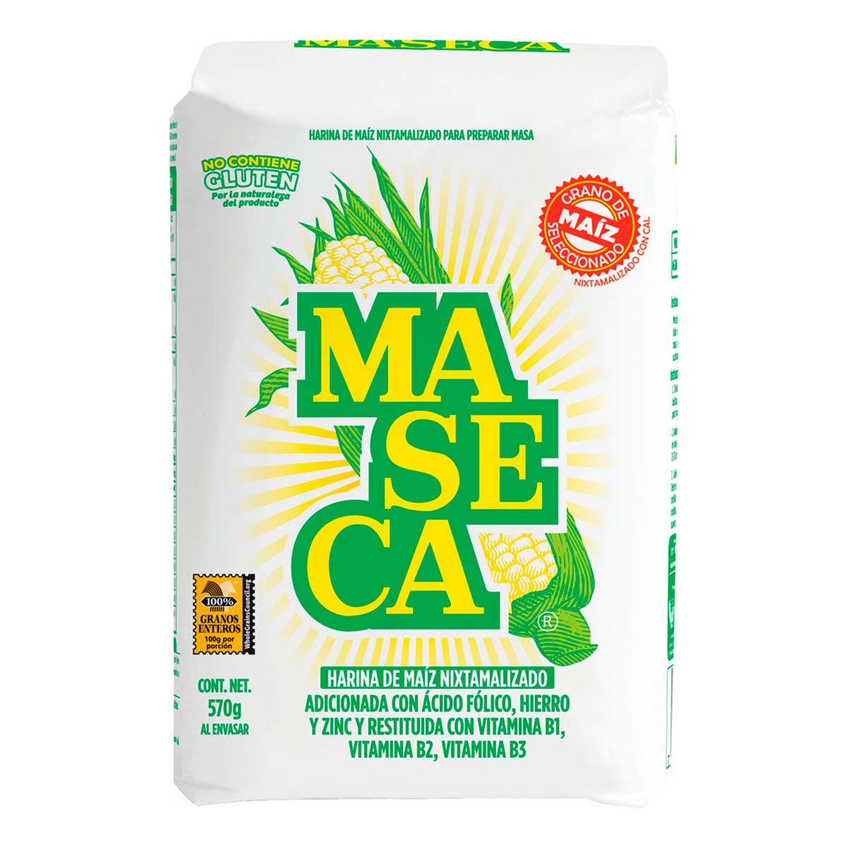 Harina De Maîz Maseca 570 g - Súper Pool Markets Tulum