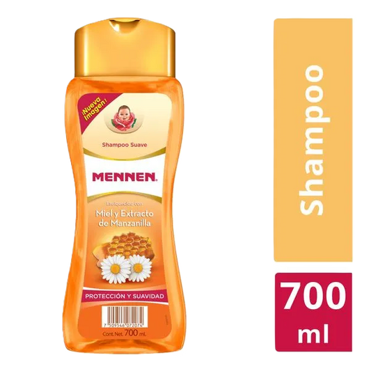 SHAMPOO MENNEN PROTECCIÓN Y SUAVIDAD CONT. 700ML