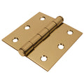 106403 / BISAGRA CUADRADA LATONADA 3" X 3" CABEZA PLANA ...