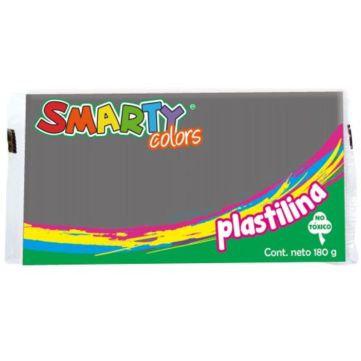 PLASTILINA GRIS 180GR SMARTY