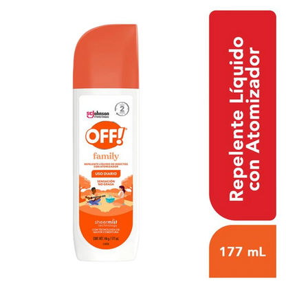 OFF FAMILY SPRAY SHEERMIST CONT. 177ML
