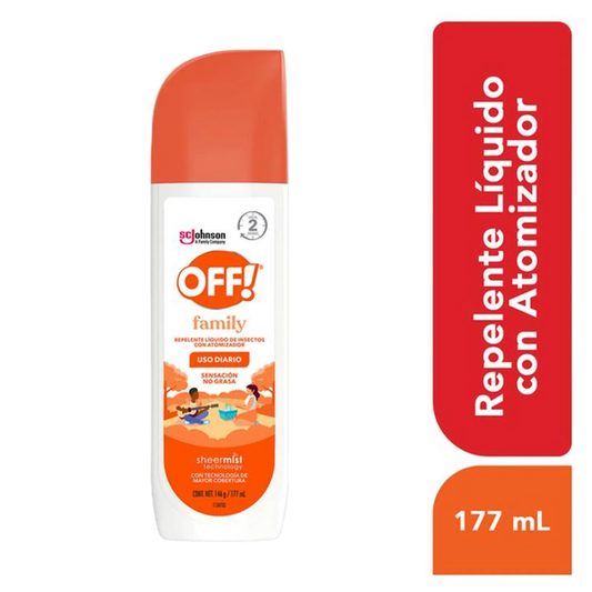 OFF FAMILY SPRAY SHEERMIST CONT. 177ML
