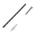 40158 / KIT DE 20 TAQUETES 3/16' CON PIJAS #6 Y 1 BROCA 3/16 ...