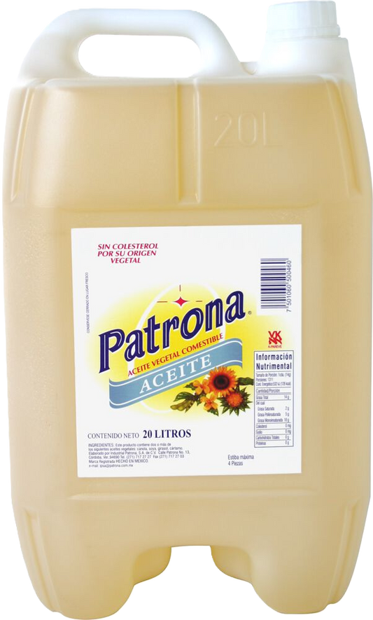 ACEITE PATRONA BIDÓN CONT. 20 LITROS