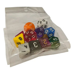 ´PAQUETE DE DADOS CONT. 1 PZA