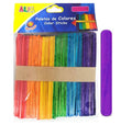 BATELENGUAS DE COLORES CONT. 40 PZS